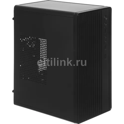 Корпус mATX Accord ACC-M258-01B, Mini-Tower, без БП, черный [acc m258-01b]