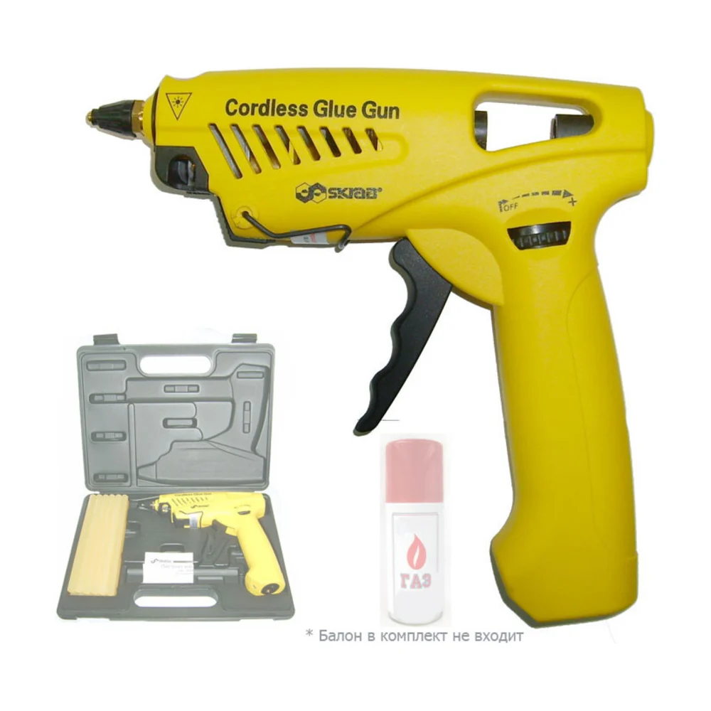 Газовый клеевой пистолет SKRAB HG872BK 26941