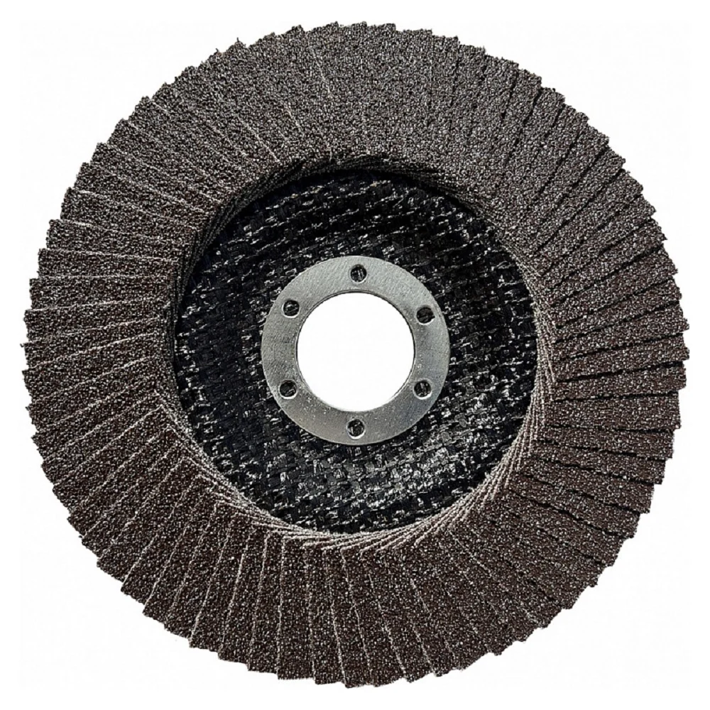 Прямой лепестковый круг торцевой по металлу и дереву Abraflex FLDH10D125P60