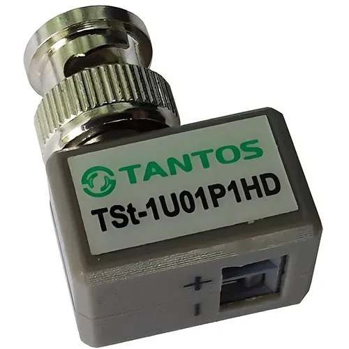 Приемопередатчик BNC TANTOS TSt-1U01P1HD, серый, 1 [00-00034636]
