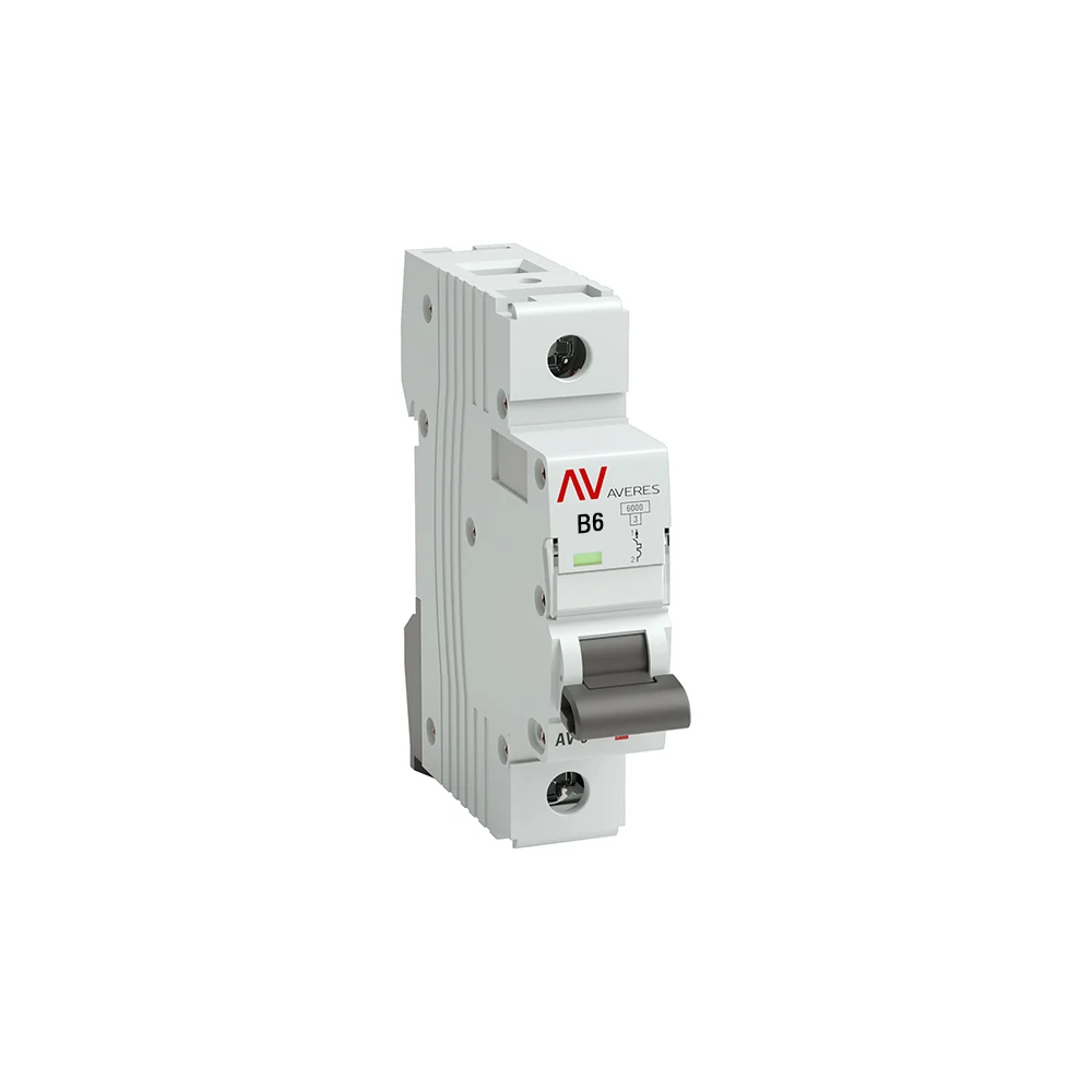 Автоматический выключатель EKF AV-10 AVERES mcb10-1-06B-av