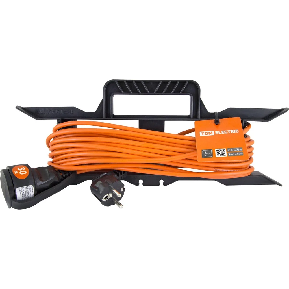 Силовой удлинитель-шнур TDM ELECTRIC УШ10 SQ1302-0313