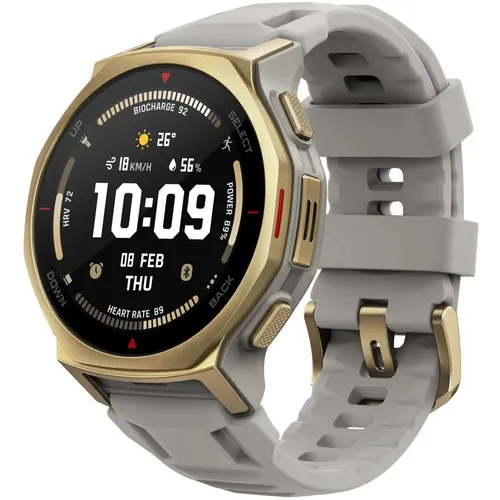 Смарт-часы AMAZFIT T-rex 3 Pro A2549, 44мм, 1.32", белый/золотистый