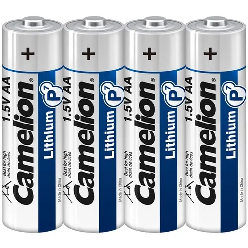 AA Батарейка CAMELION Lithium FR6-SP4, 4 шт.