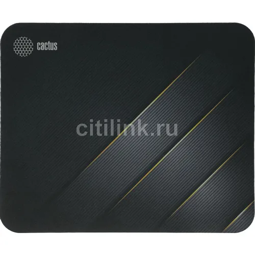 Коврик для мыши Cactus Gold Geometry рисунок, ткань, 300х250х2мм [cs-mp-p04m]