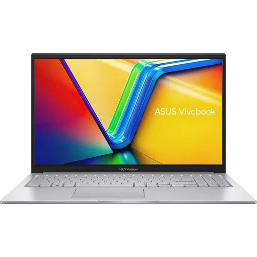 Ноутбук ASUS Vivobook 15 X1504VA-BQ4422, 15.6", IPS, Intel Core 7 150U 1.8ГГц, 10-ядерный, 16ГБ DDR4, 512ГБ SSD, Intel Graphics, без операционной системы, серебристый [90nb13y2-m02fz0]