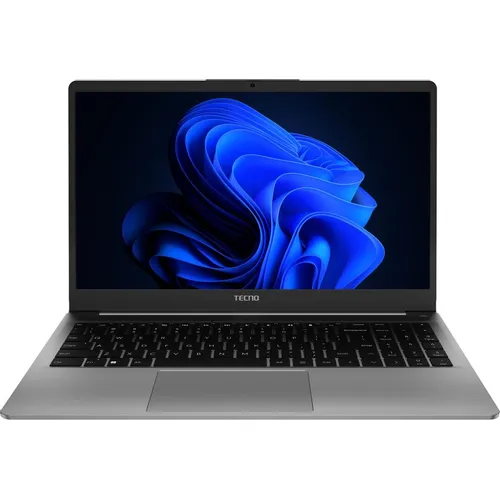 Ноутбук TECNO MegaBook K15SDA, 15.6", 2025, IPS, AMD Ryzen 5 7430U 2.3ГГц, 6-ядерный, 16ГБ DDR4, 512ГБ SSD, AMD Radeon Graphics, Windows 11 Home, серый [71005000257]