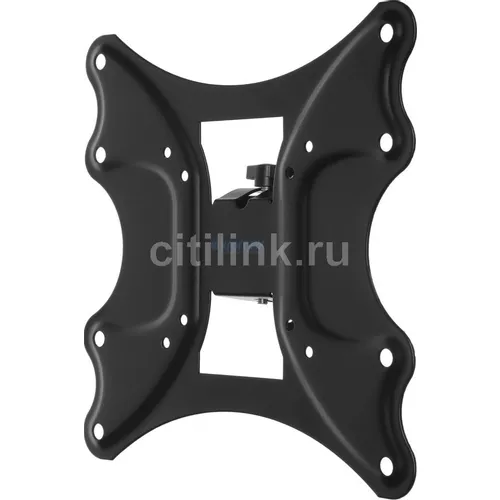 Кронштейн для телевизора Kromax GALACTIC-11, 15-42", настенный, поворот и наклон, черный [24047]