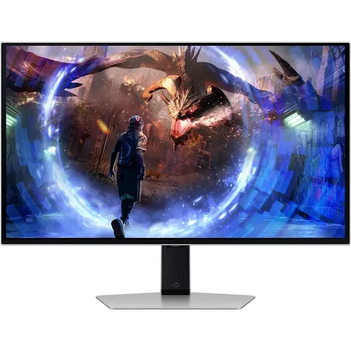 27" Монитор Samsung Odyssey G6 S27DG600SIXCI, 2560x1440, OLED, 360Гц, 2хHDMI, 1хDP, черный и серебристый [ls27dg600sixci]
