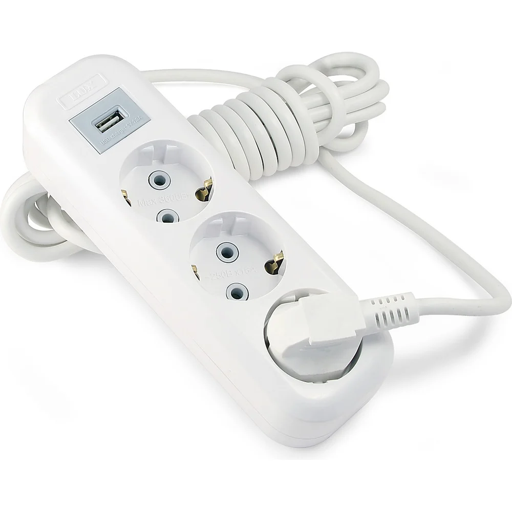 Сетевой удлинитель LUX У3-Е-USB-05 4606400418924