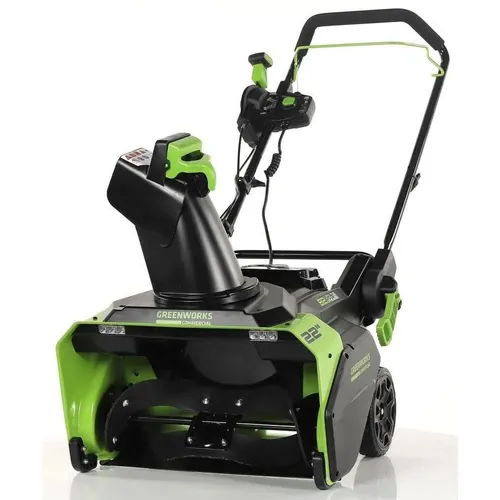 Снегоуборщик GREENWORKS GD82STK5, аккумуляторный, 5Ач [2602507ub]