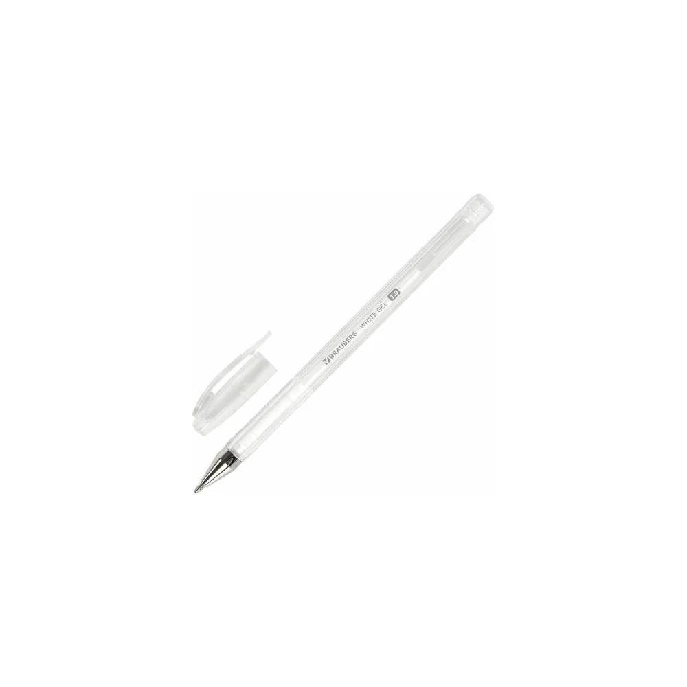 Гелевая ручка BRAUBERG White Pastel 143417