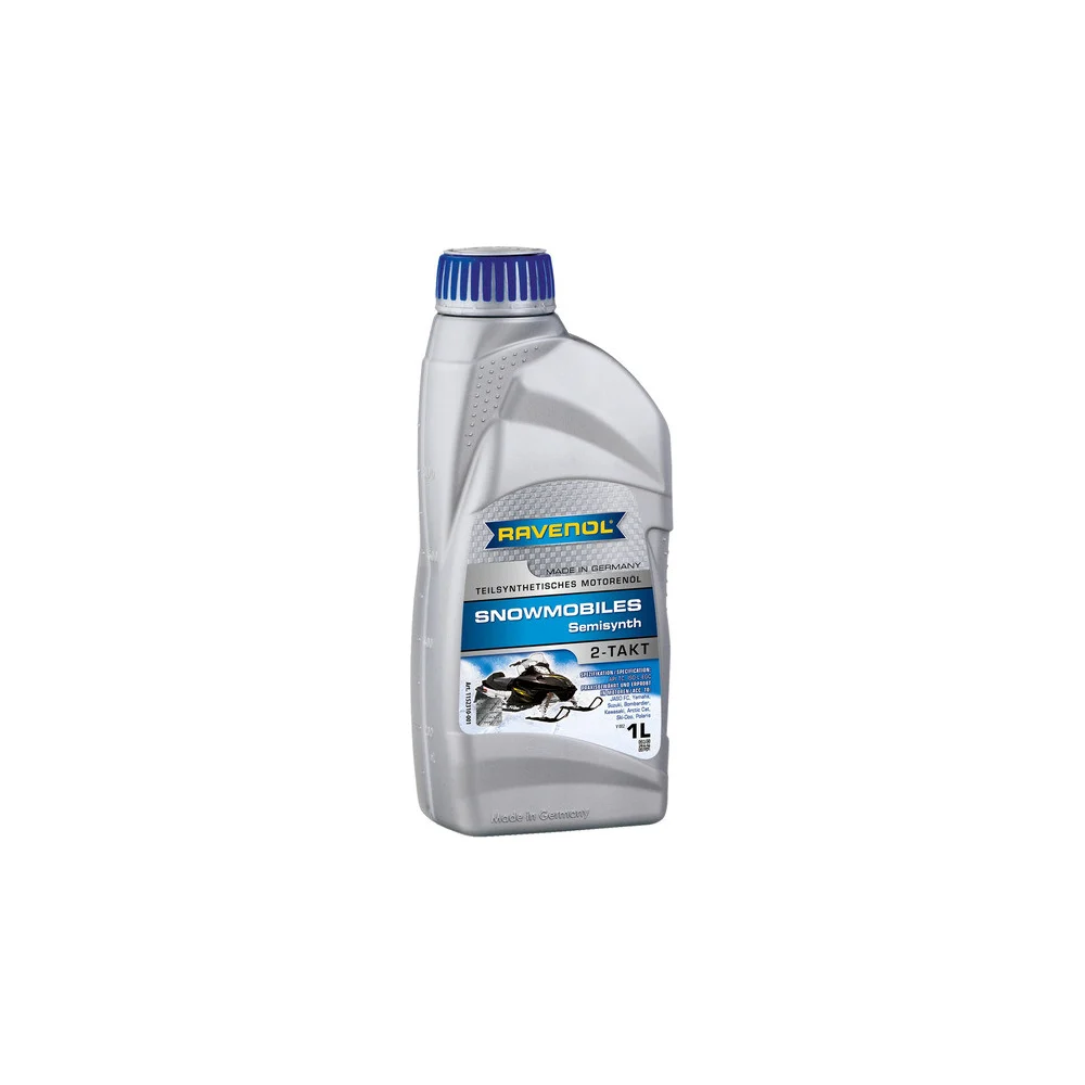 Масло для снегоходов RAVENOL Snowmobiles Teilsynth. 2-Takt 1 л 1152310-001-01-999