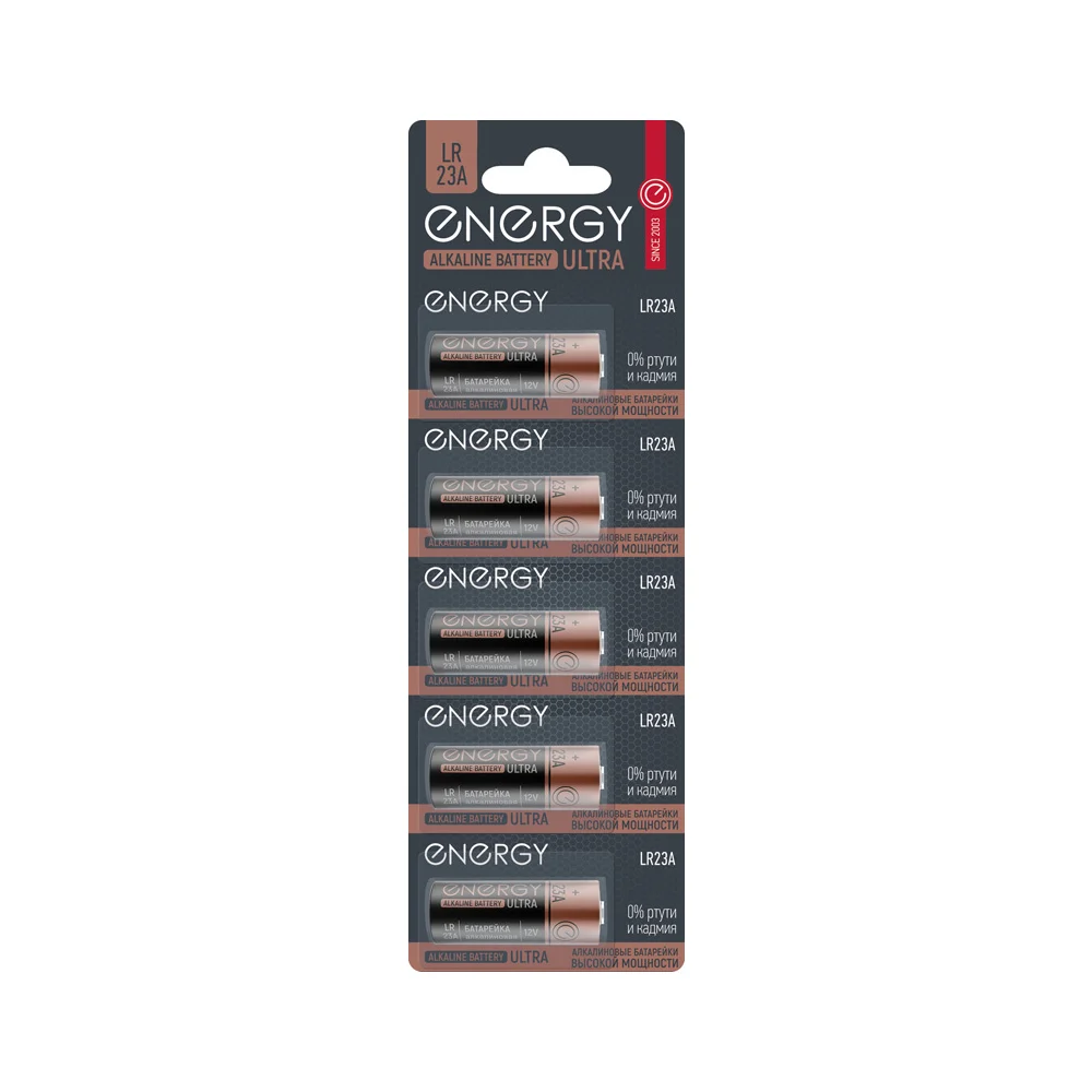 Алкалиновая батарейка ENERGY ultra lr23a/5b 105702