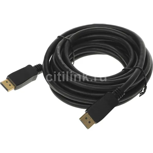 Кабель Display Port NingBo V1.2, DisplayPort (m) - DisplayPort (m), 5м