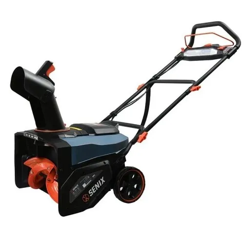 Снегоуборщик SENIX STX2-M1-EU SET, аккумуляторный, 5Ач, с двумя АКБ