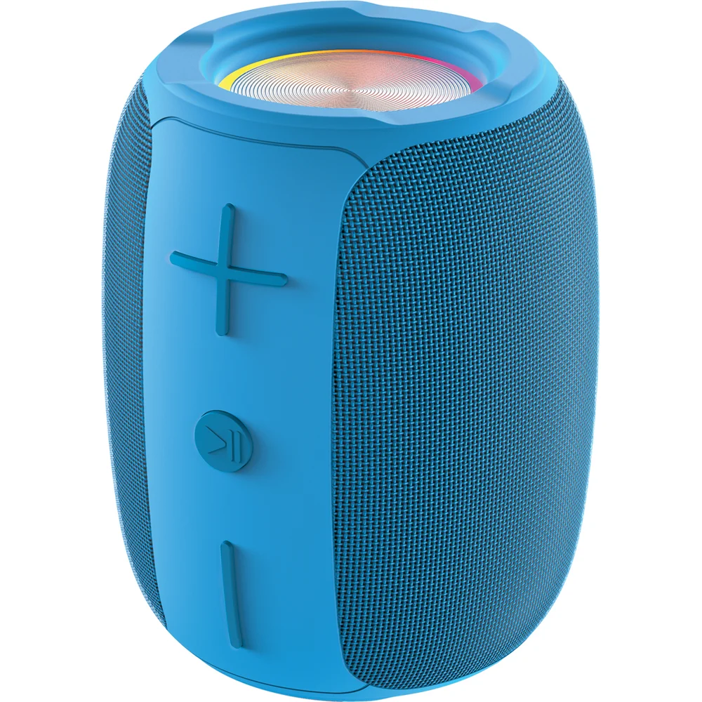 Колонка беспроводная QUMO BatteryBeats ВТ 053, BT5.0,5 Вт, IP64, FM, SD, USB, AUX, подсветка, 1500мАч, сн. 33038