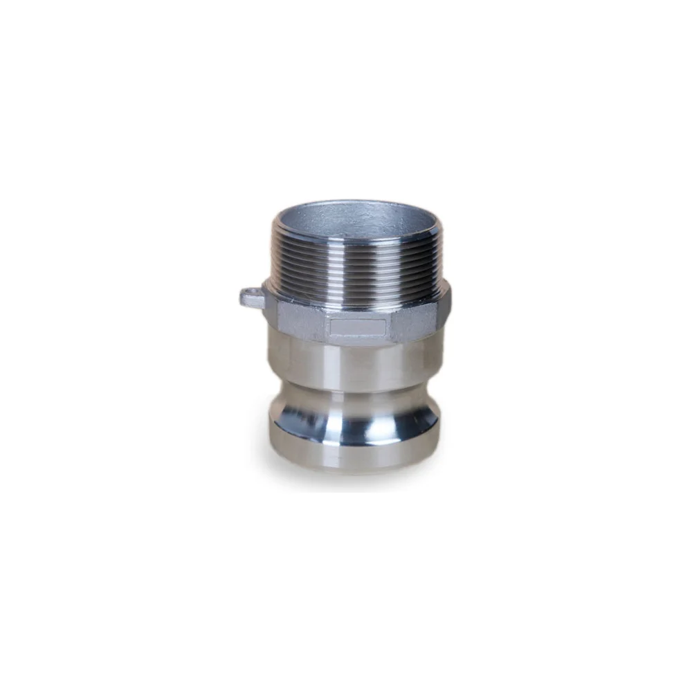 Камлок TITAN LOCK тип F ниппель; наружная резьба BSP; 63 мм-2 1/2"; нержавеющая сталь TL250FSS