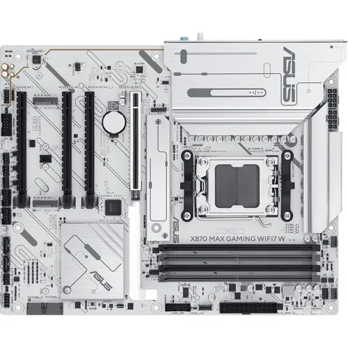 Материнская плата ASUS X870 MAX GAMING WIFI7 W, Socket AM5, AMD X870, ATX, Ret