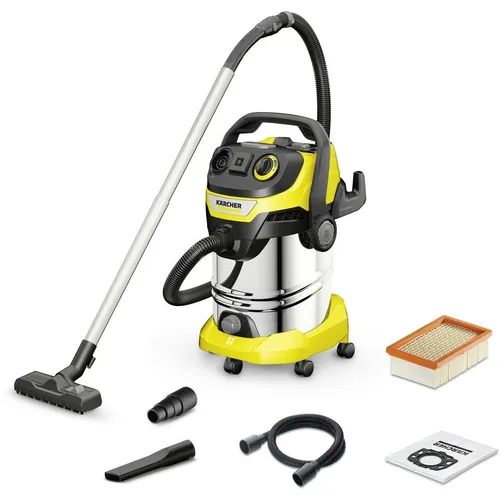 Строительный пылесос Karcher WD 6 P S V-30/8/35/T (YSY), желтый [1.628-381.0]