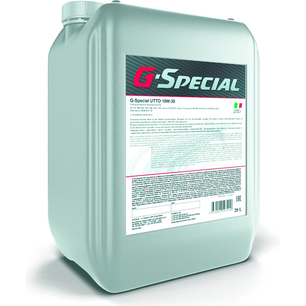 Масло G-ENERGY G-Special UTTO 10W-30 253390013