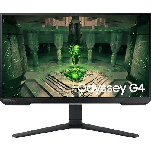 27" Монитор Samsung Odyssey G4 S27BG400EI, 1920x1080, IPS, 240Гц, 2хHDMI, 1хDP, черный [ls27bg400eixci]