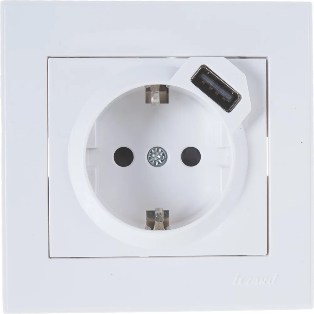 Розетка Lezard RAIN 703-0202-181