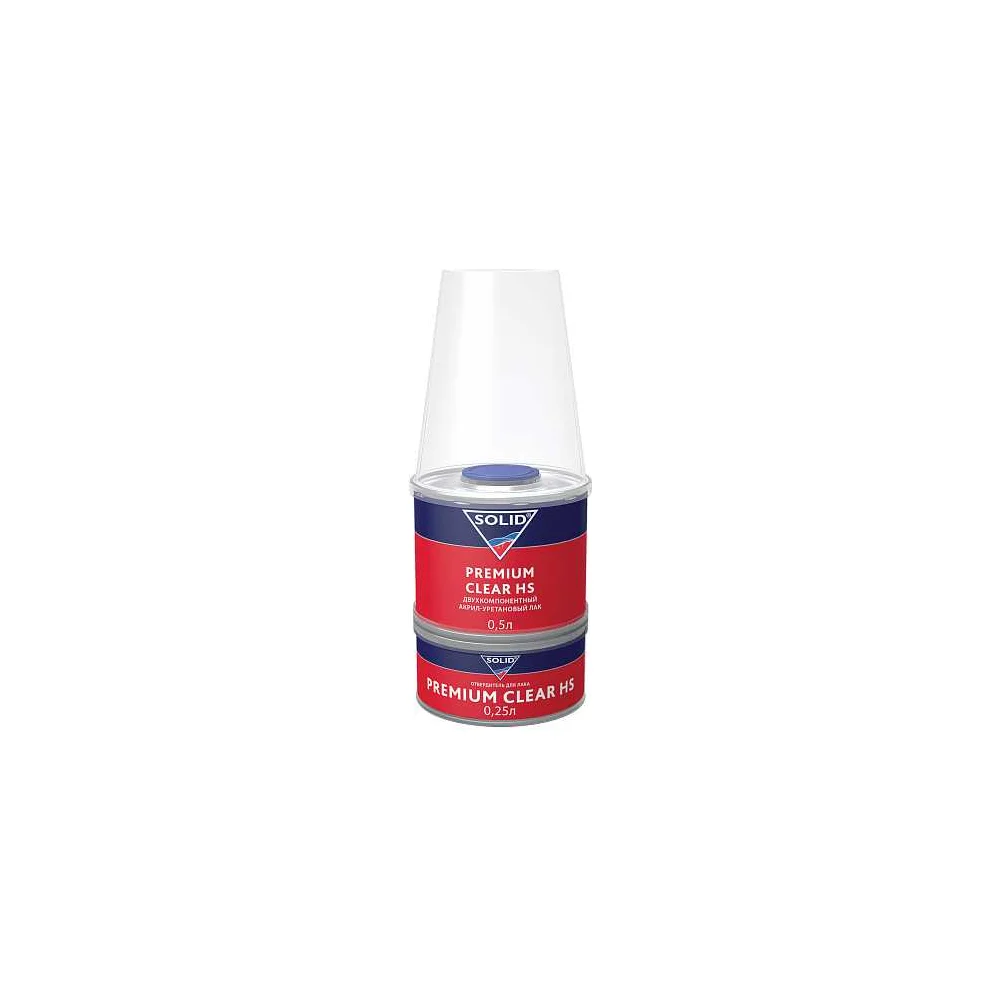 Лак системы hs SOLID PREMIUM CLEAR HS 322.0750