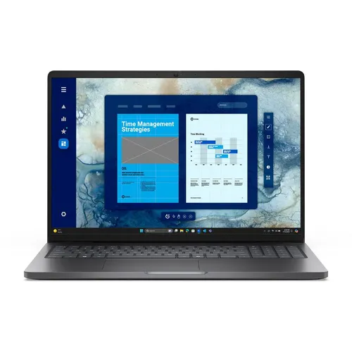 Ноутбук Dell Pro 16 PC16250, 16", IPS, Intel Core Ultra 7 255U 2ГГц, 12-ядерный, 16ГБ DDR5, 512ГБ SSD, Intel Graphics, Linux, серый [pro16-7655]