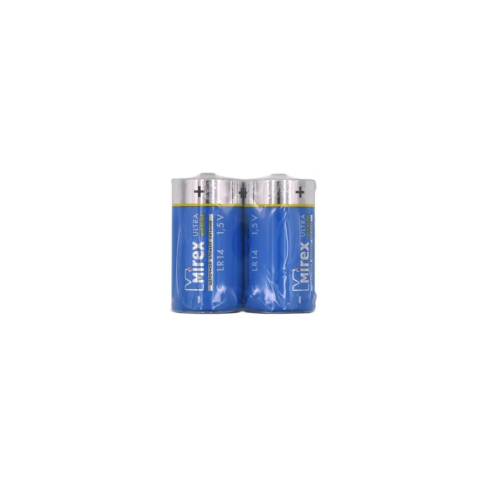 Щелочная батарея Mirex 23702-LR14-S2