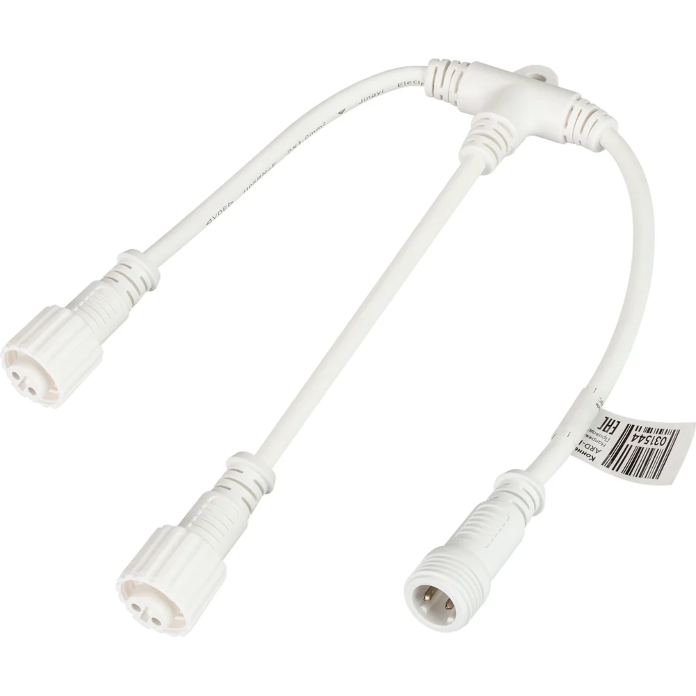 Коннектор питания Ardecoled ARD-PRO-T-SPI White 31544