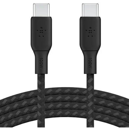 Кабель Belkin CAB014BT3MBK, USB Type-C (m) - USB Type-C (m), 3м, черный