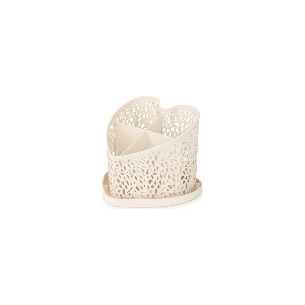 Подставка под ст.приборы ЗПИ "Альтернатива" Сердце бежевый М6253