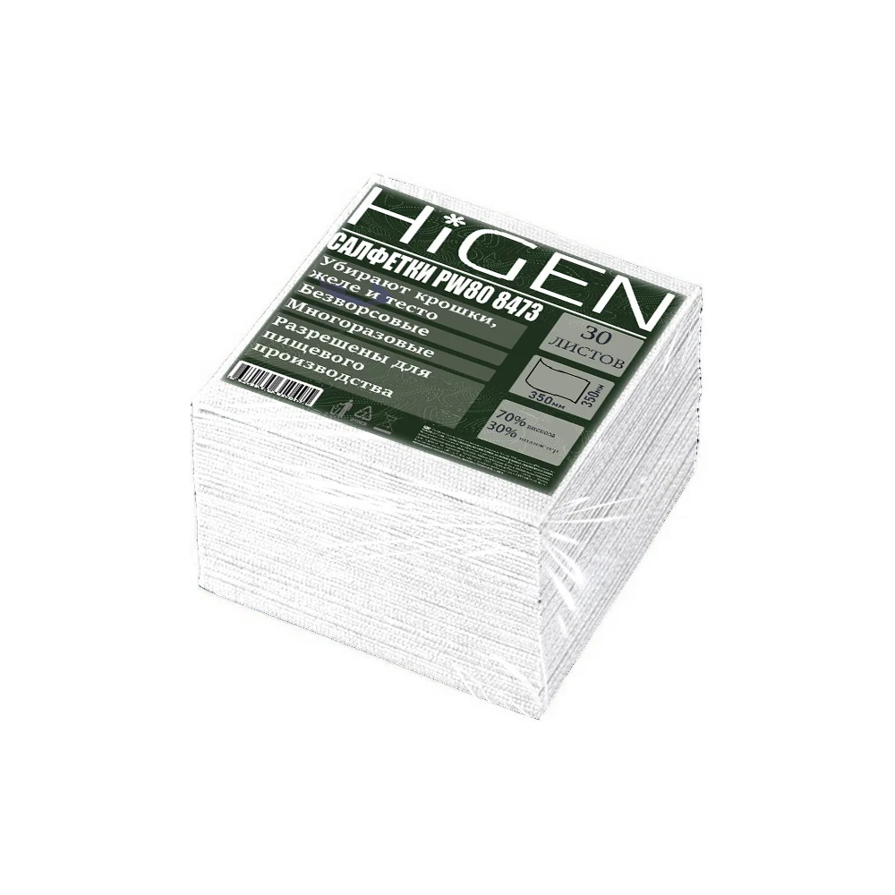 Профессиональные салфетки для пищевого производства Higen Pw80 8473