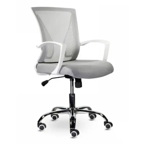 Кресло SITUP Butterfly (Батерфляй), сетка, до 120кг, топ-ган, монолитные подлокотники, серый
