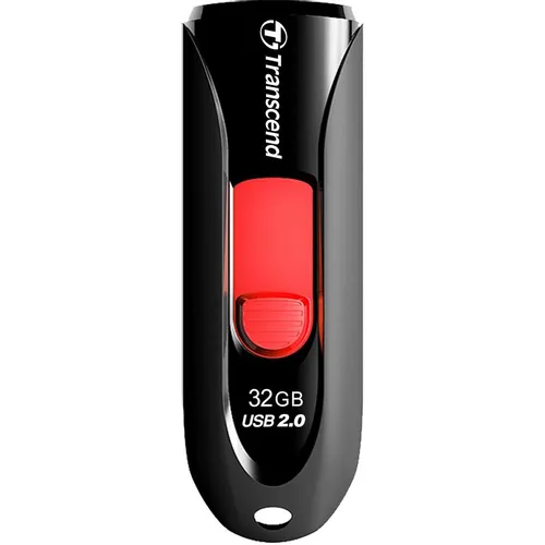 Флешка USB Transcend Jetflash 590 32ГБ, USB2.0, черный [ts32gjf590k]