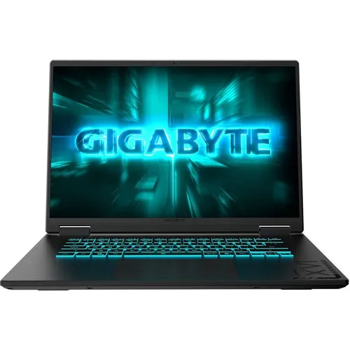 Ноутбук игровой Gigabyte GAMING A16 GA63H, 16", 2025, IPS, AMD Ryzen 7 260 3.8ГГц, 8-ядерный, 16ГБ DDR5, 1ТБ SSD, NVIDIA GeForce RTX 5050 для ноутбуков - 8 ГБ, TGP 85Вт, FreeDOS, черный [3thk3kz894sd]