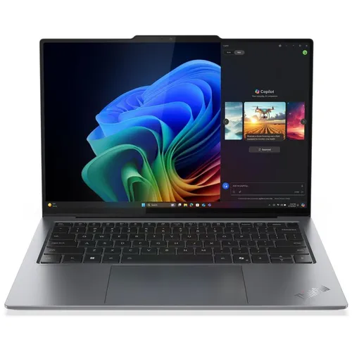 Ноутбук Lenovo ThinkPad X9-14 G1 Aura, 14", 2025, OLED, Intel Core Ultra 7 258V 2.2ГГц, 8-ядерный, 32ГБ LPDDR5x, 1ТБ SSD, Intel Arc 140V, Windows 11 Pro, серый [21qa002cgq]