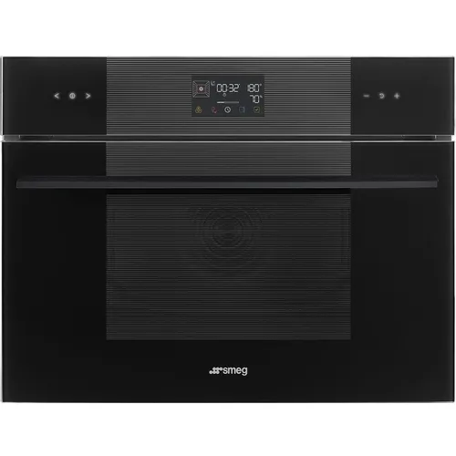 Духовой шкаф электрический SMEG Linea SO4102S3B3, 41л, дверца с 3 стеклами, черный