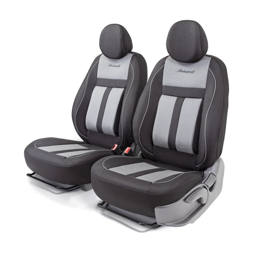 Получехлы на передние сиденья AUTOPROFI CUSHION COMFORT CUS-0405 BK/GY