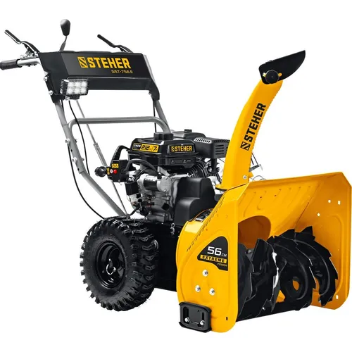 Снегоуборщик STEHER GST-756E, бензиновый, 7л.с., самоходный