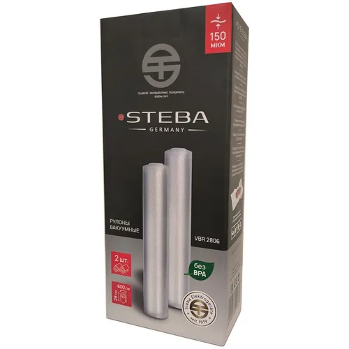 Рулоны вакуумные для вакуумной упаковки STEBA VBR 2806, 28см x 600см