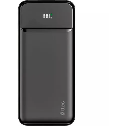 Внешний аккумулятор (Power Bank) TTEC ReCharger LCD, 10000мAч, черный [2bb233s]