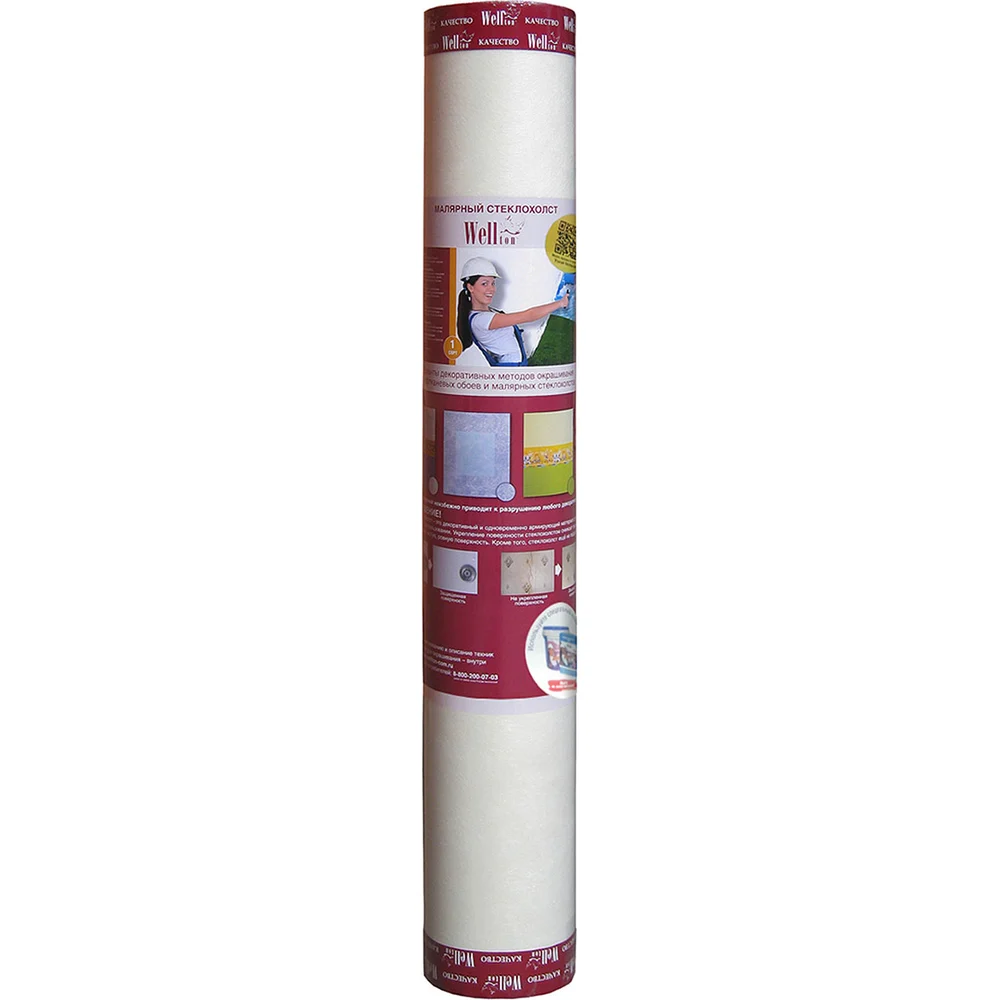 Малярный стеклохолст Wellton light W30