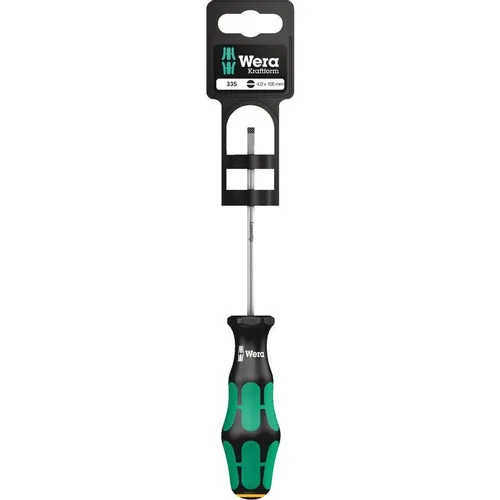Отвертка WERA 335 SB SL, SL5.5 длина стержня 125мм [we-100044]