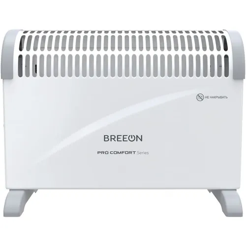 Конвектор BREEON Pro Comfort BHEC-2000, 2000Вт, с терморегулятором, белый