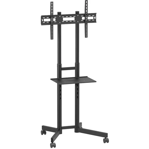 Стойка для телевизора Kromax OMEGA-15, 32-70", напольный, мобильный, черный [90602]