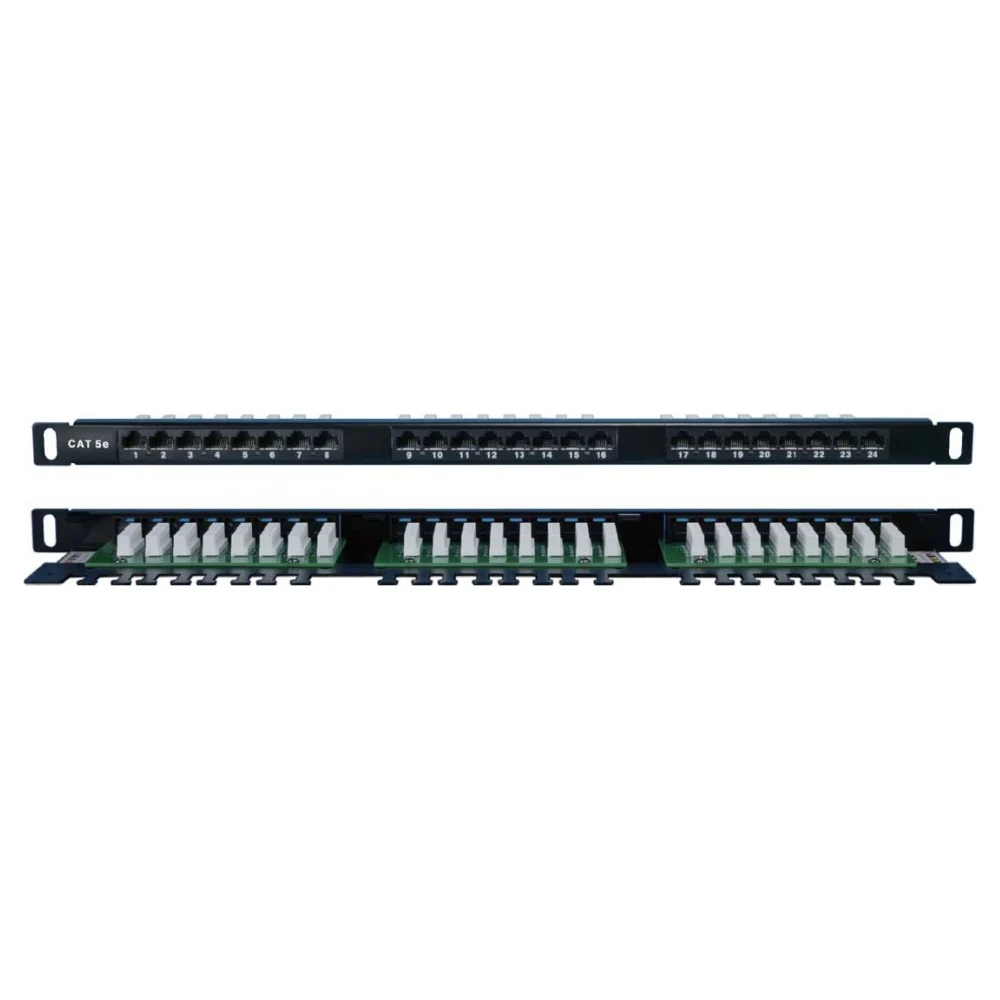 Патч-панель Hyperline PPHD-19-24-8P8C-C5E-110D 244076