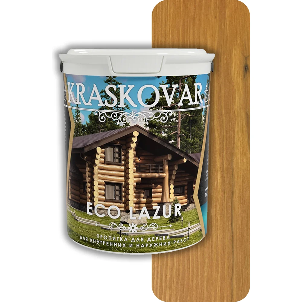 Кроющий антисептик Kraskovar Eco Lazur 1212