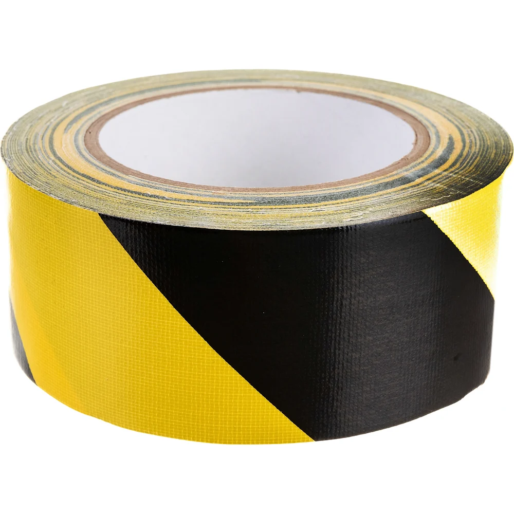 Клейкая лента DGTAPE @Utility WARNING - Гаффа тейп UW50/25/YB